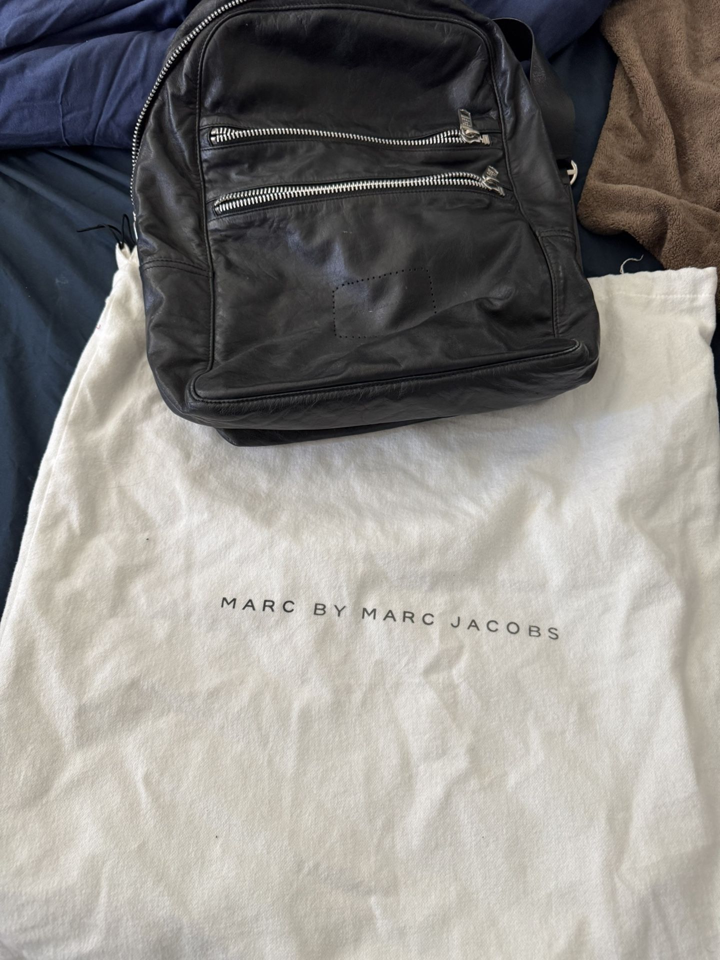 Marc Jacobs Leather Backpack - Authentic Great Condition- 200$