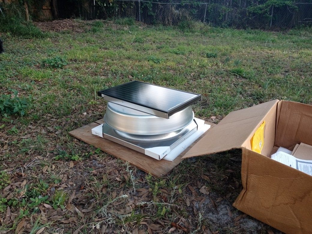 BRAND NEW! Kennedy Skylights 30 Watt Solar Attic Fan