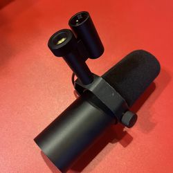 Shure SM7B dynamic vocal Studio Mic for Podcast, Broadcast & Recording. For XLR Connector.  