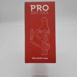 Pro Bike Tool Bottle Cage Holder (Matte Black)