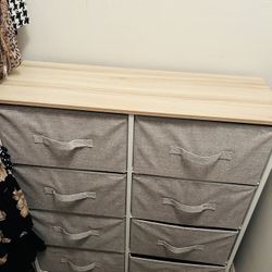 Dresser Fabric Dresser Drawers 