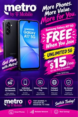 New Samsung Galaxy A17 5g