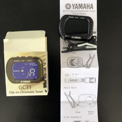 NEW Yamaha Clip-on Chromatic Tuner