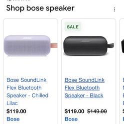 Bose Speaker New
