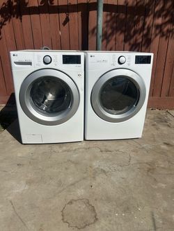LG washer and electric dryer