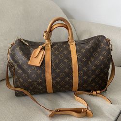 Louis Vuitton Keepall Bandouliere Bag Mono Canvas 45 🛍🛍🛍-SALE-🛍🛍🛍 PICK UP ONLY