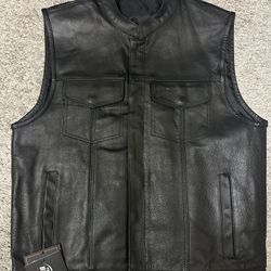 Leather Vest 