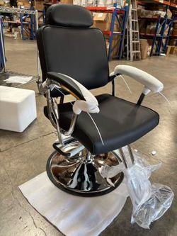Barber chair , recliner