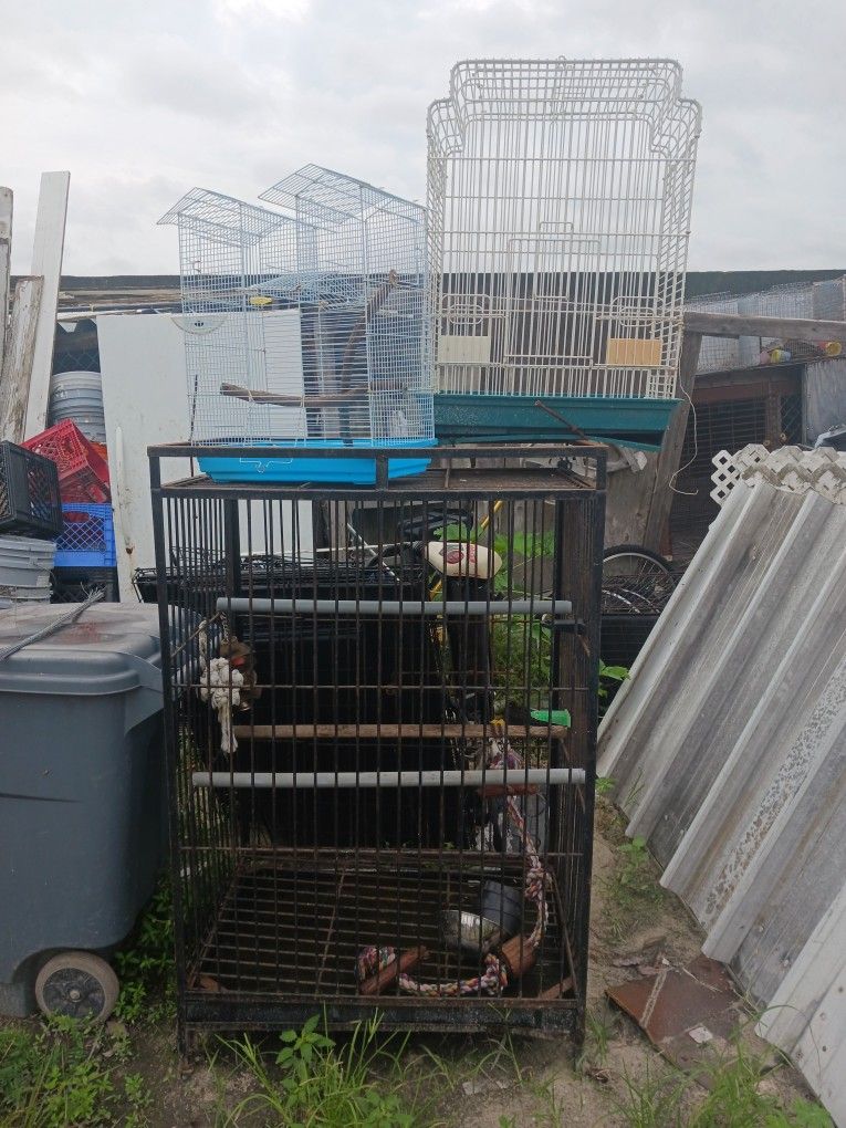 3 Jaulas En Perfecto Estado