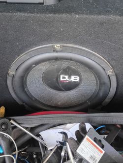 DUB 12inch Subwoofer with MTX AMP