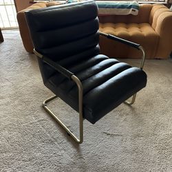 Black Accent Chair 