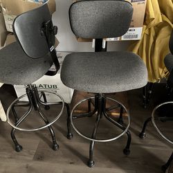 3 High Chairs With Wheels