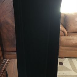 Brand New Girls Black Velvet Long Skirt Size Medium 8-10