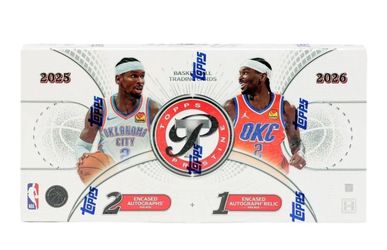 2025-26 Topps Pristine NBA Basketball Hobby Box