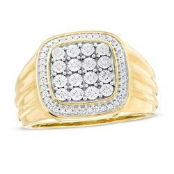 8g Gold 1/4 CT diamond Ring