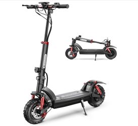isinwheel GT2 Off-Road Electric Scooter for Adults, 1000W Motor, 28 MPH Max Speed, 37 Miles Long Range, 11" All-Terrain Tires, Dual Suspension, Foldab