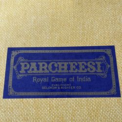 Vintage 1975 Parcheesi Game - Royal Game of India 