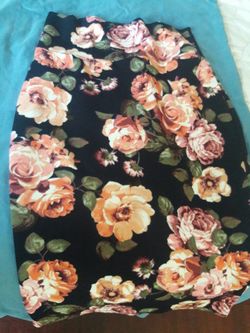 Floral skirt