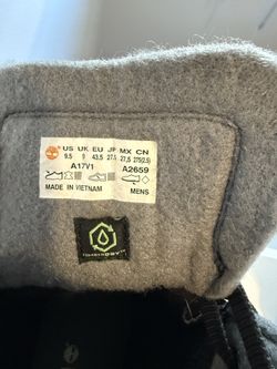 Timberland Winter Boots ( Black leather)