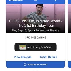 The Shins / Joseph Tickets 