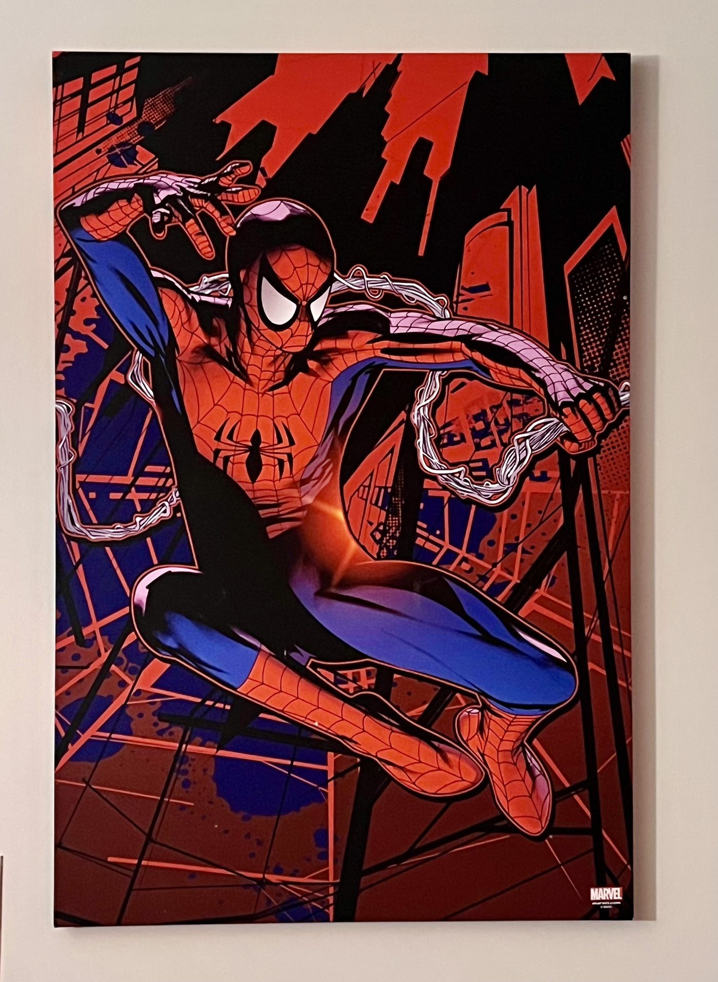 Wall Art, Large Spider-Man Canvas