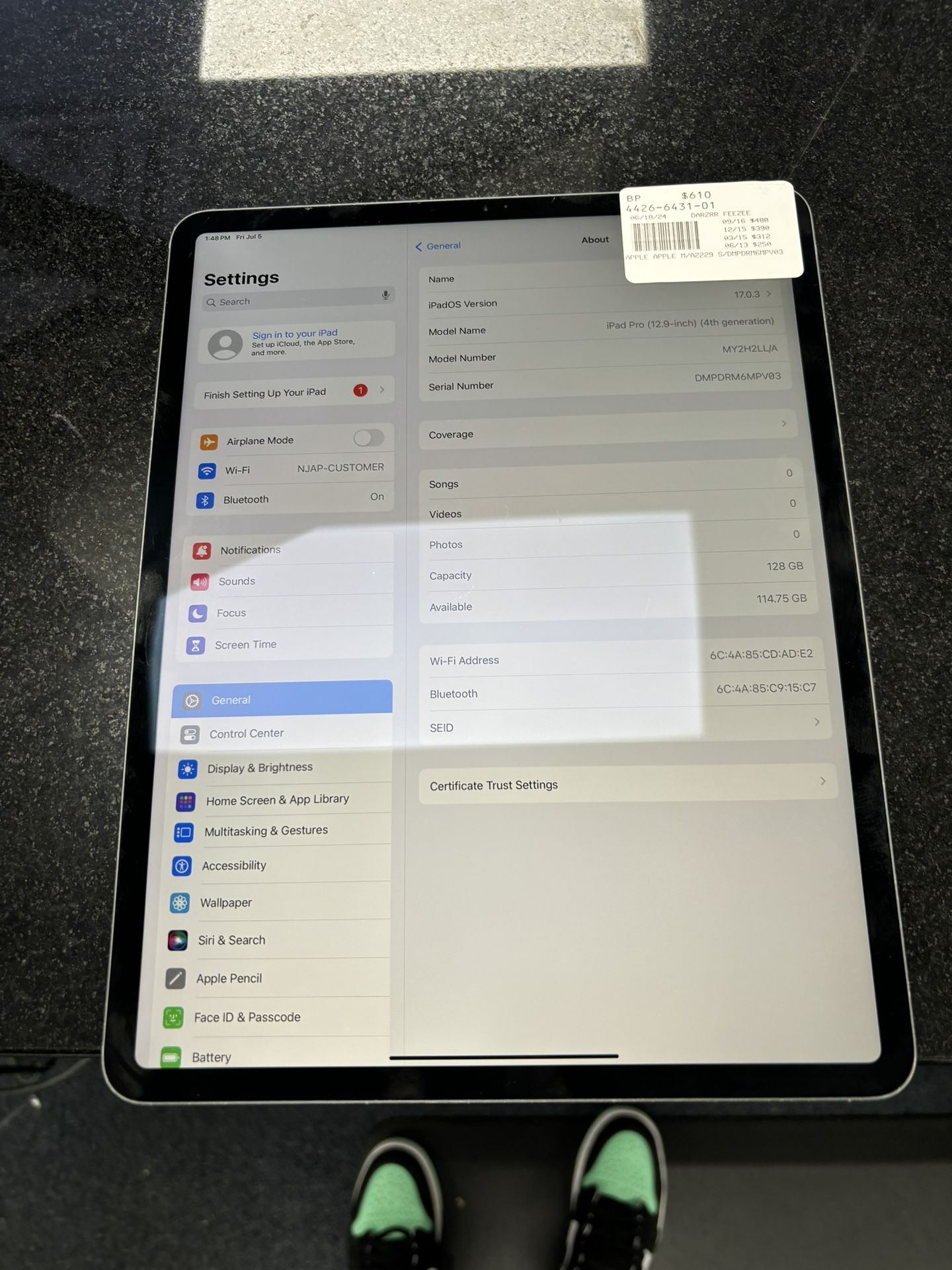 Apple IPad 4th Generation 