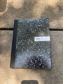 36 Wide Ruled Composition Books