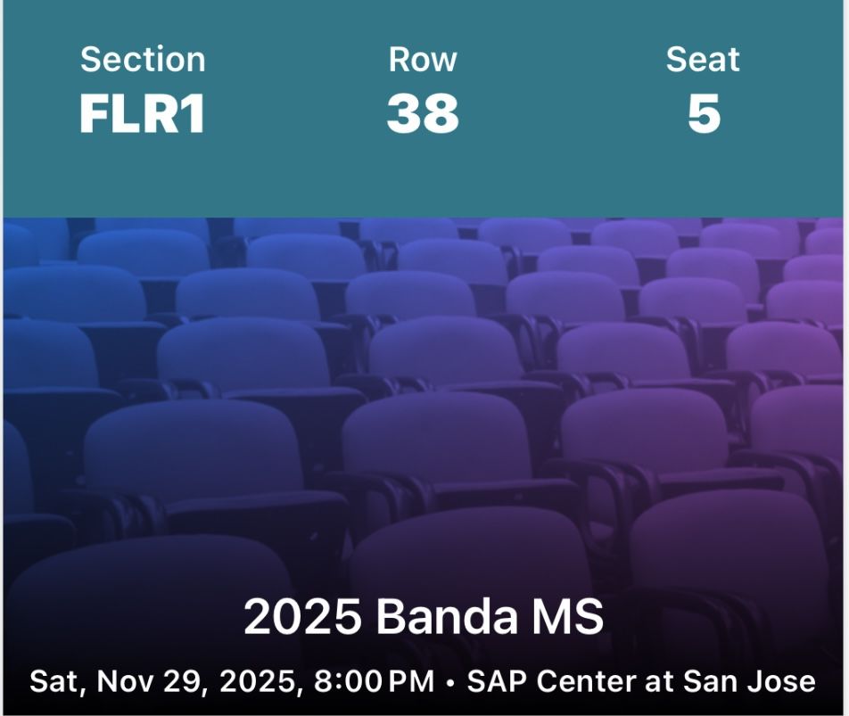 BANDA MS Tikets 