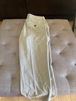 34 x 29 Haggar Light Gray Dress Trousers