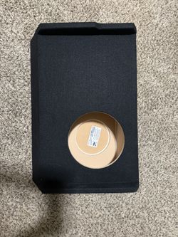 10" Single Sealed Sub Box, Fits 19-26 Gmc Sierra Double & Crew-Cab