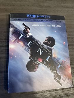 Tenet 4K Blu Ray + Blu Ray Disc + Digital code Trade For Other 4K Blu Ray Movies
