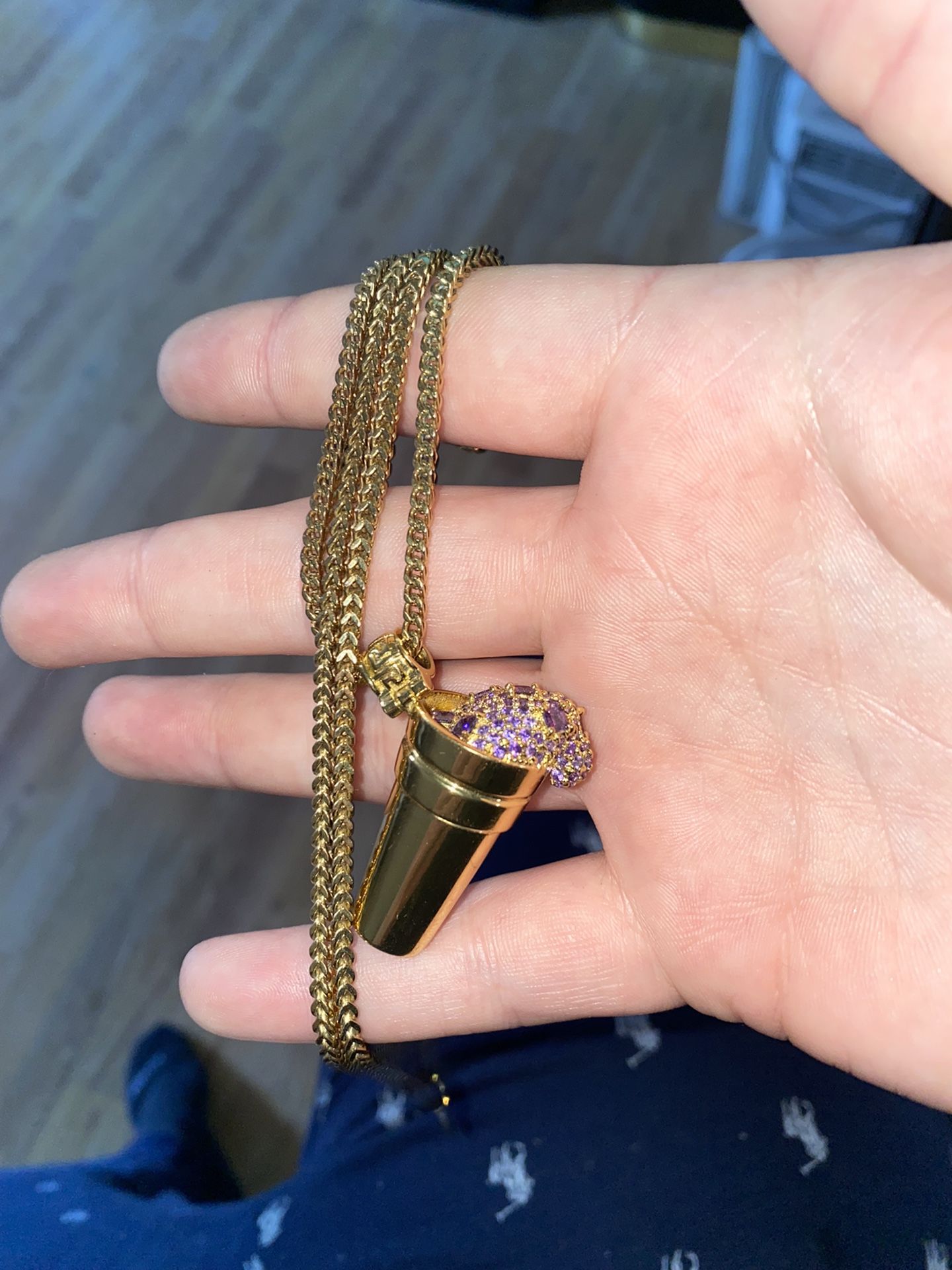 Iced out shop lean chain