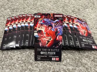 One Piece OP16 The Time of Battle Sealed Booster Pack Lot 20 Packs