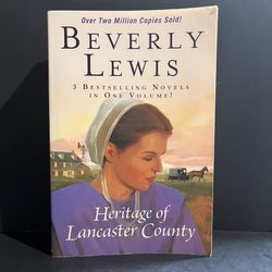 Heritage of Lancaster County by Beverly Lewis (3-in-1 Collection) Amish Fiction 