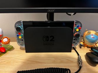 Switch 2 with custom joycons