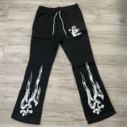✨NEW Flared / Stacked Hellstar Sweatpants