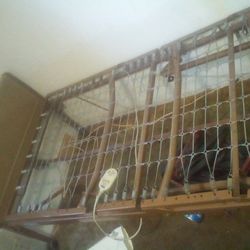 Almost New Hospital Bed Frame Has Older Mattress But Frame Is New