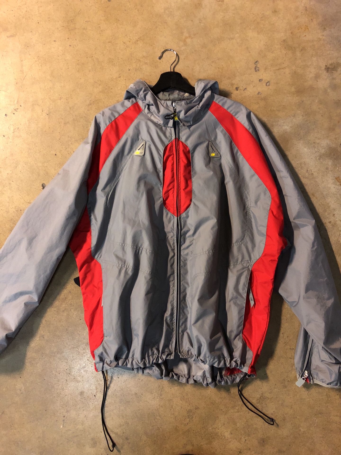 Alphanumeric tech jacket XL