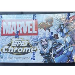 2025 Topps Marvel Chrome Hobby Box