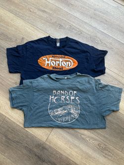 Reverend Horton Heat and Band of Horses T-shirts