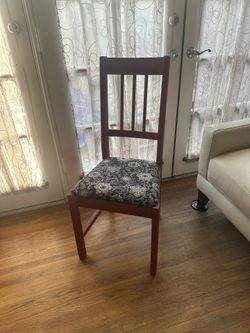 Red Antique Farm style Chair