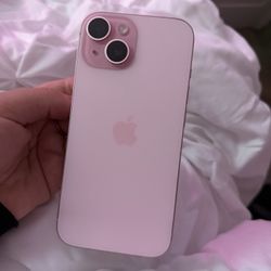 Pink iPhone 15