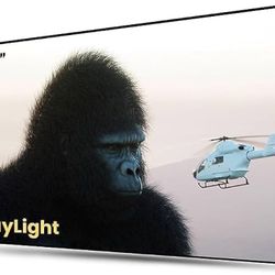 AWOL VISION 120" UST Projector Screen for Bright Day Light Using, 85% Ambient Light Rejecting (ALR) Fresnel Projector Screen for Ultra Short Throw Pro