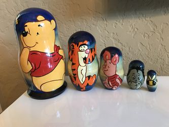 Russian Doll - Winnie the Pooh Characters