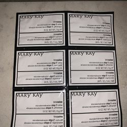 Mary Kay TimeWise Step 1-2 packs  x6  Microdermabrasion refine pore minimizer 
