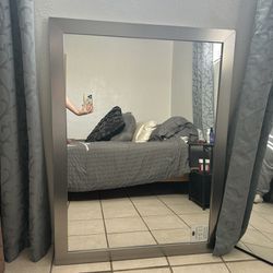 Large Lamp And Mirror 