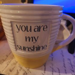 You Are My Sunshine Large Coffe Cup