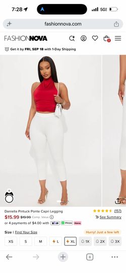 White pants (Fashion Nova)