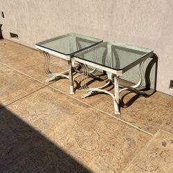 Glass End Tables
