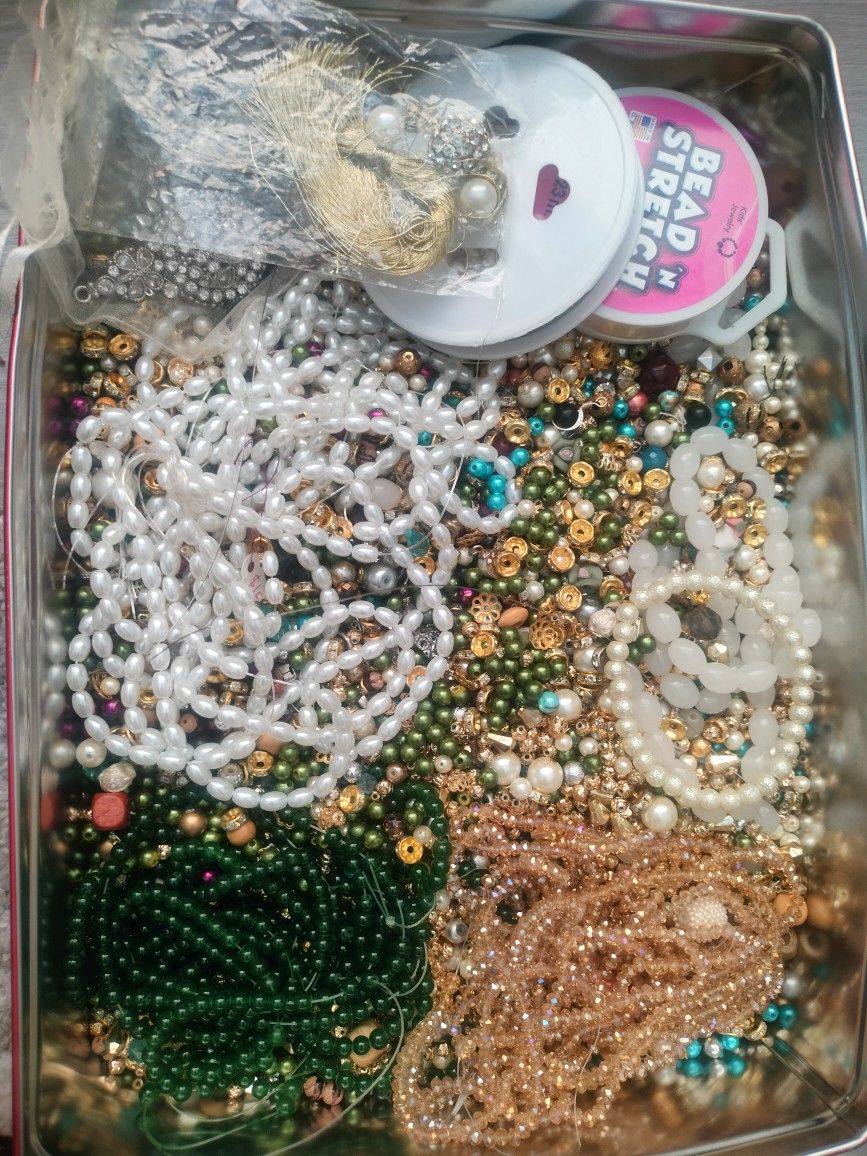 Beads, Jewelry Making Supplies, and Tools